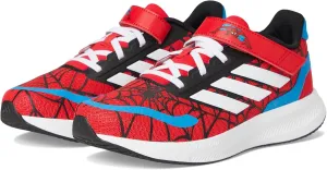 adidas Unisex-Child Marvel Spider-Man Run Falcon Elastic Lace Sportswear Shoes (Little Kid) Sneaker