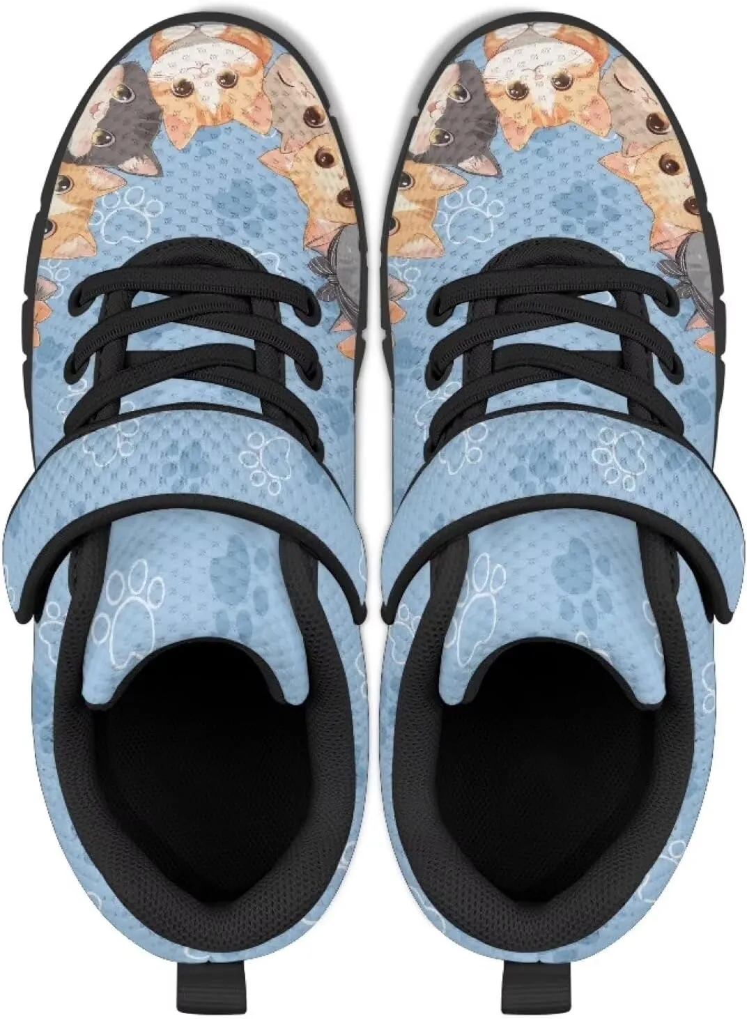 Animals Shoes for Boys Girls Cozy Lightweight Anti-Skid Barefoot Running Sneaker Hook and Loops Strap Athletic Tennis Sneakers for Children/Big Kids/Litter Boys Girls/Toddler US 11-15