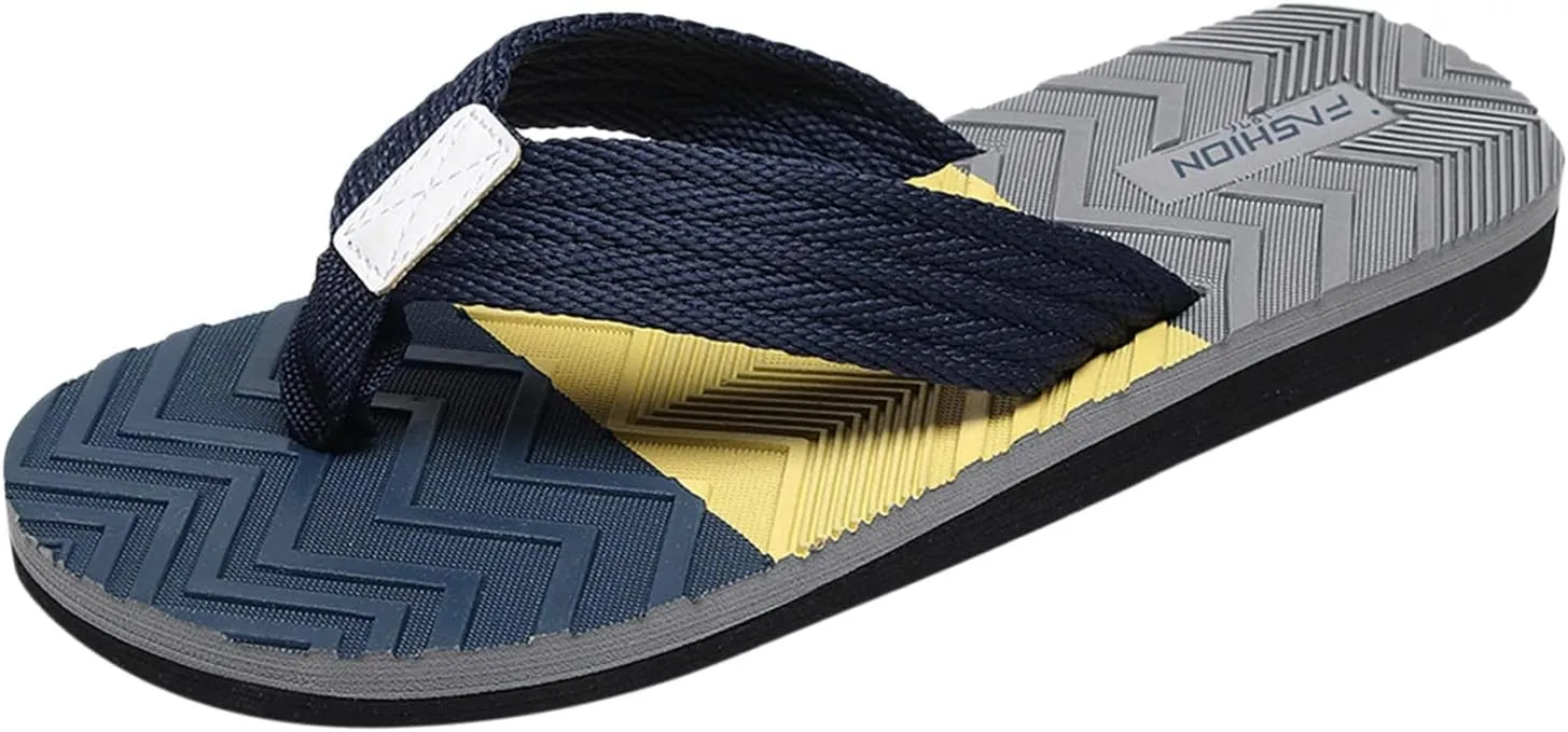 Arch Support Mens Sandals Men Classical Comfortable Flip Flop Fashion Sandals Slide Beach Slippers
