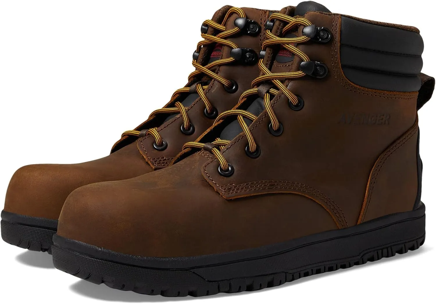 Avenger Work Boots Reflex Mid Brown 11 D (M)