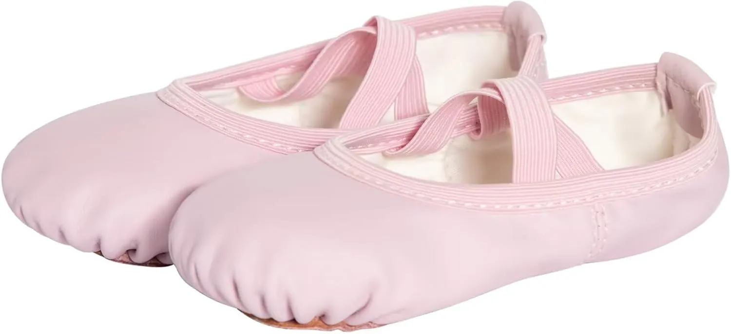 Ballet Shoes for Girls,Comfortable Footwear,Breathable Lining for Dance Practice and Performances.