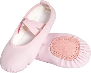 Ballet Shoes for Girls,Comfortable Footwear,Breathable Lining for Dance Practice and Performances.