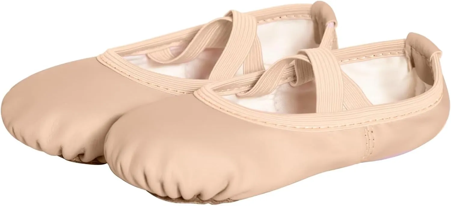 Ballet Shoes for Girls,Comfortable Footwear,Breathable Lining for Dance Practice and Performances.