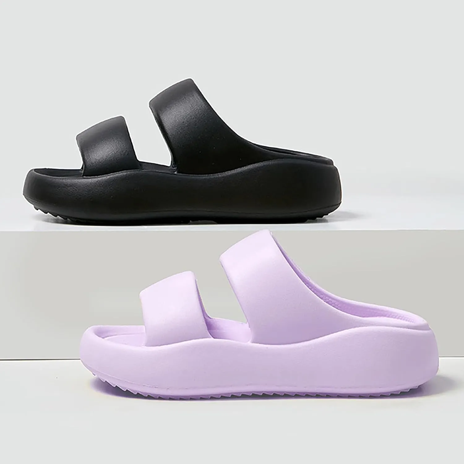 Bathroom Slippers Men Shower Shoes Women Cloud Slippers for Men Womens Slides Ultimate Comfort Indoor Quick Drying