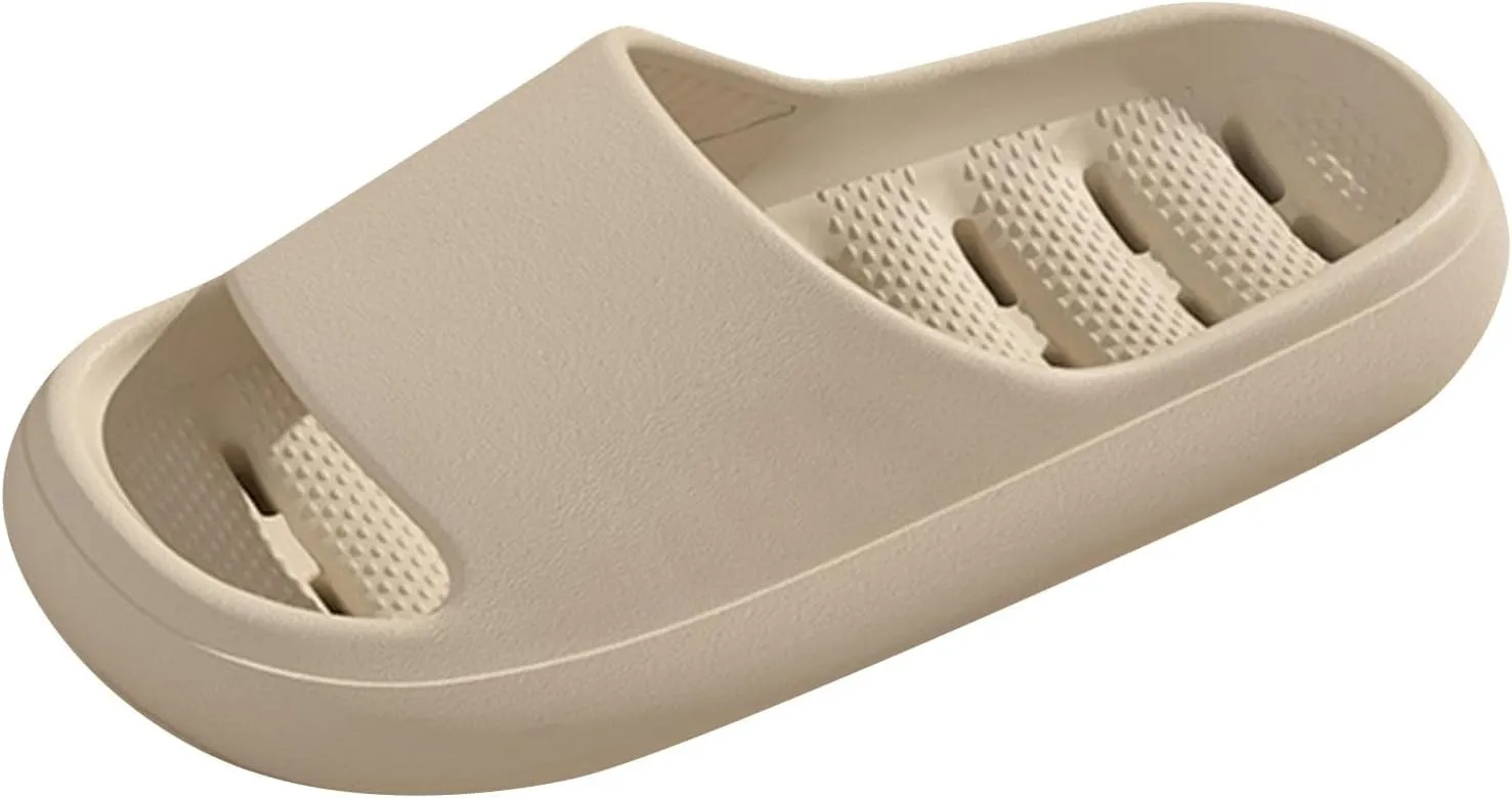 Bathroom Slippers Men Slides for Women Mens Shower Shoes Shower Shoes Women Soft Sole Ultra Comfort Quick Drying Slippers