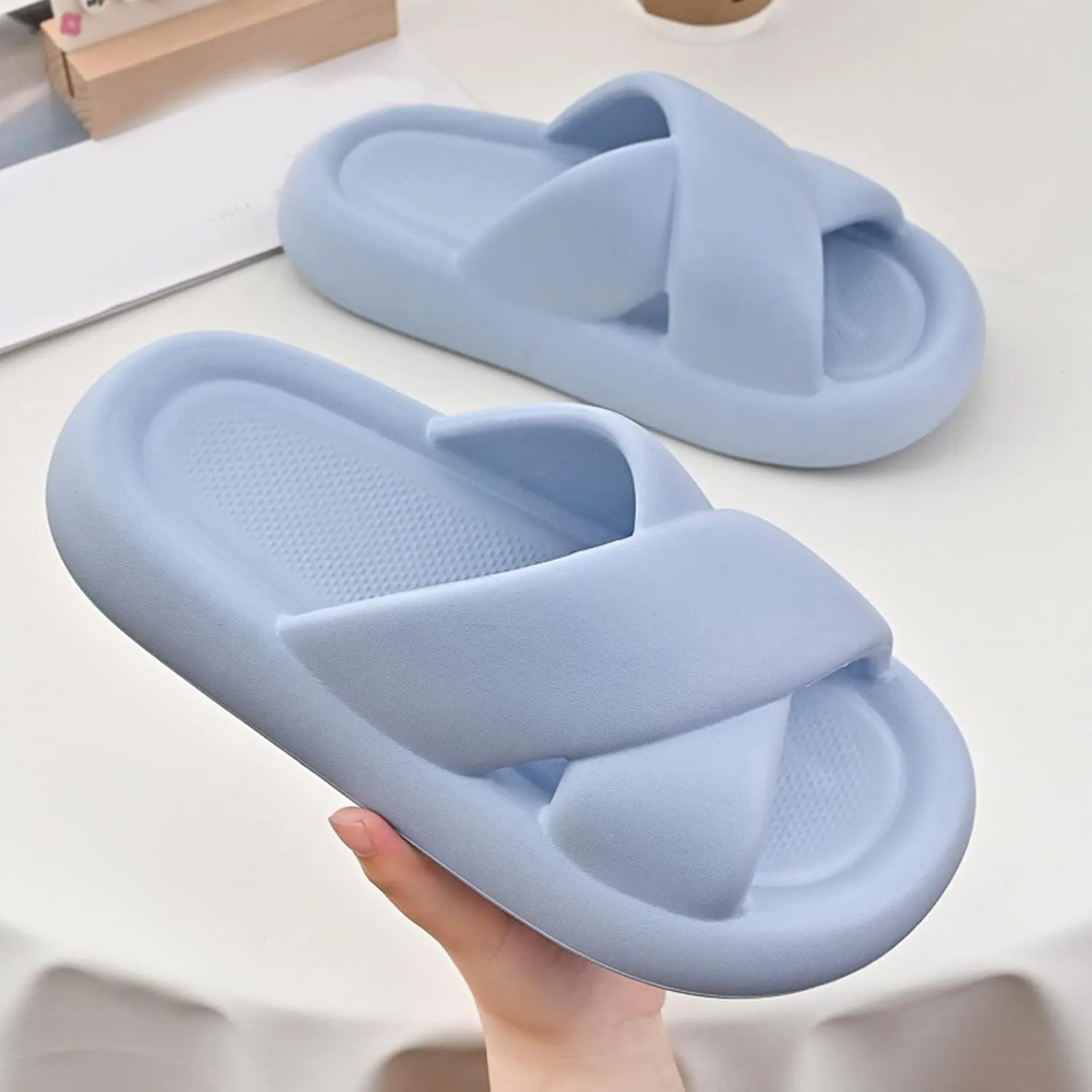 Bathroom Slippers Men Womens Slides Slides for Men for Women House Beach Dorms Slippers