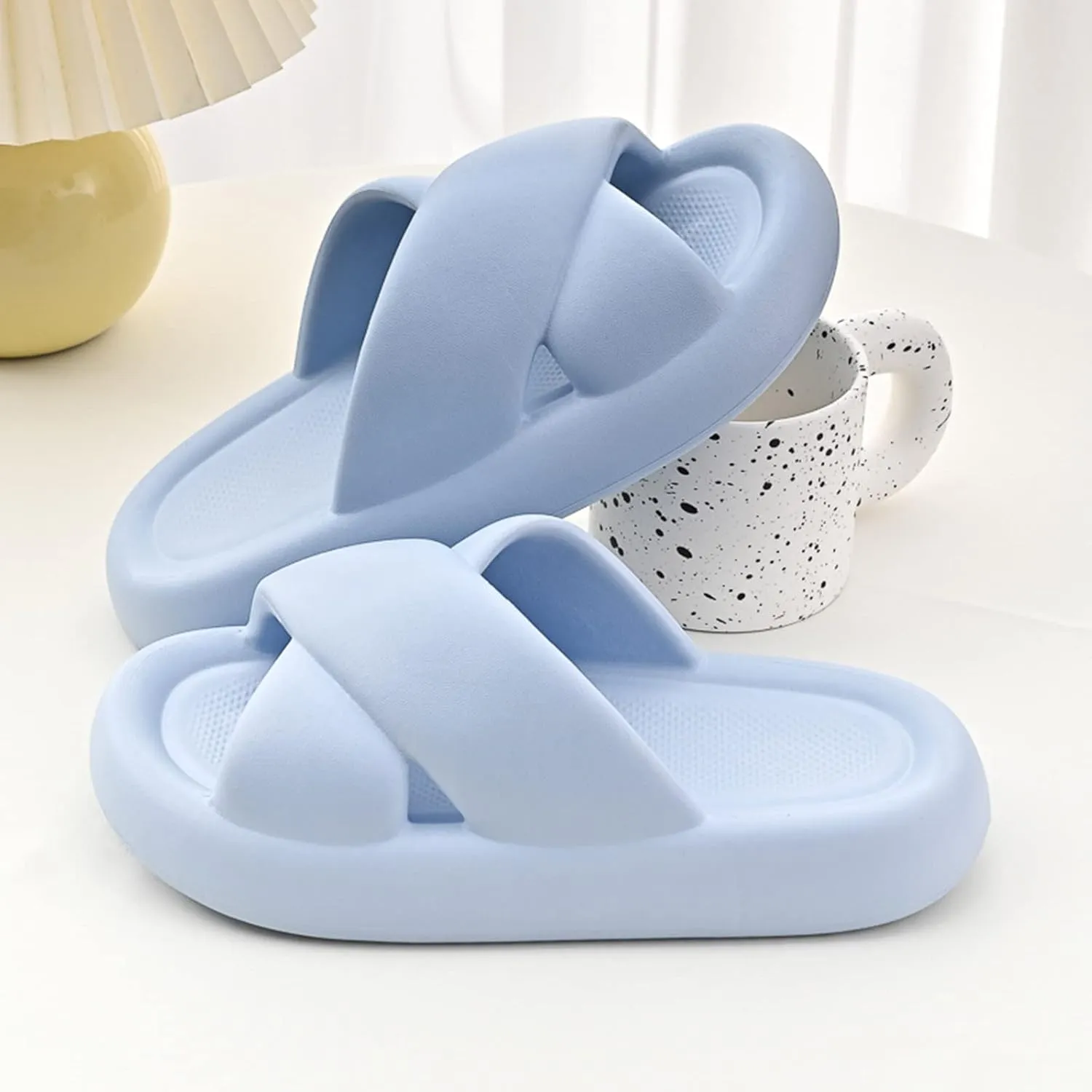 Bathroom Slippers Men Womens Slides Slides for Men for Women House Beach Dorms Slippers