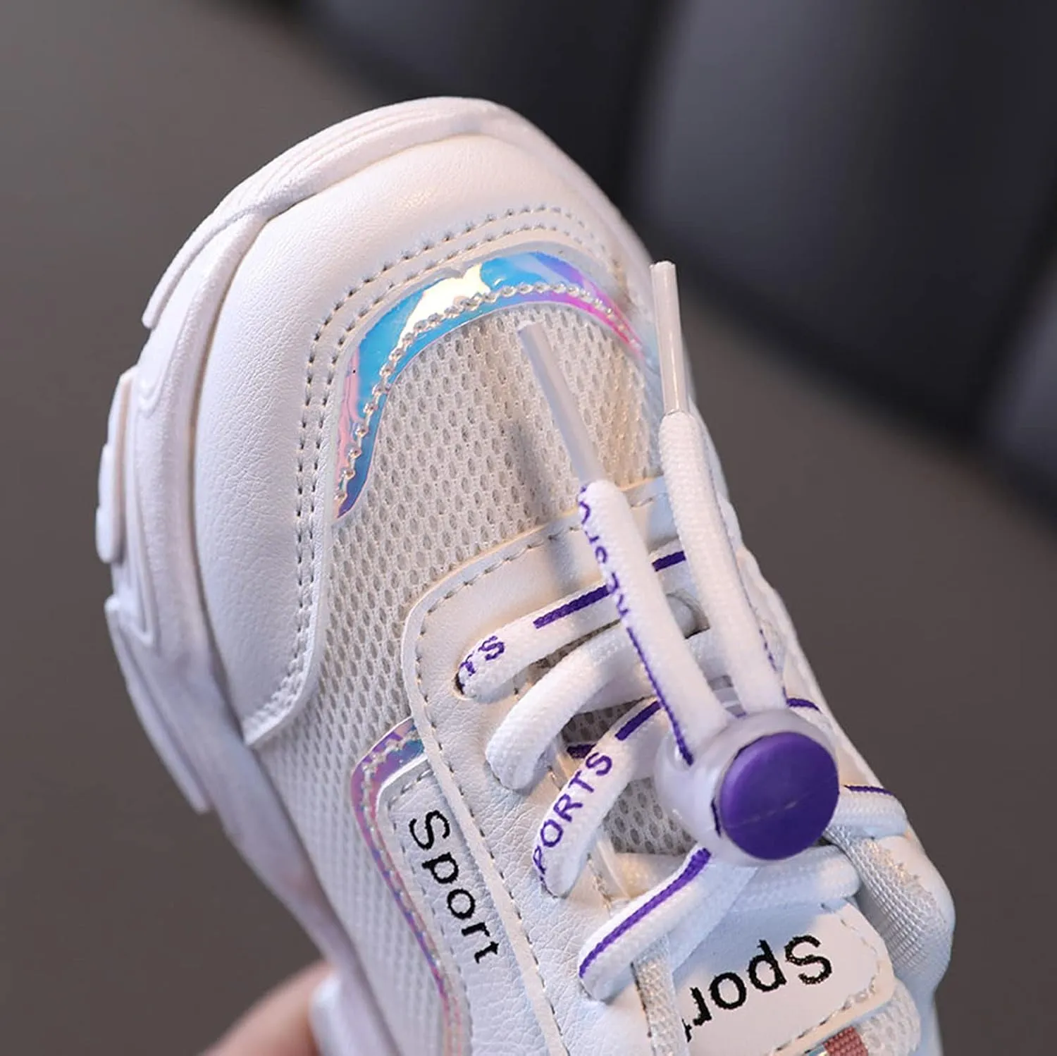 Black Shoes for Girls,Toddler Kids Shoes Breathable Infant Baby Soft Mesh Sneakers Shoes 1-6 Years