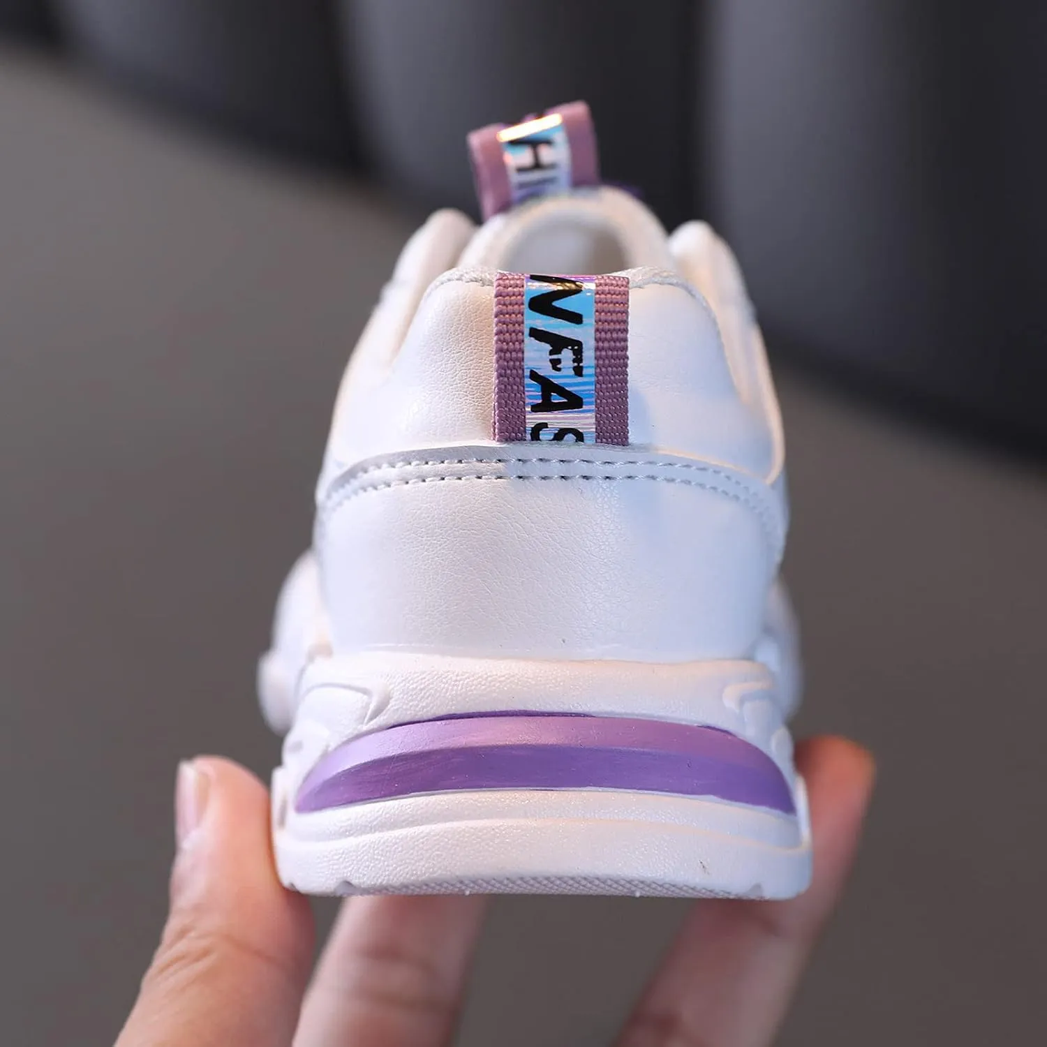 Black Shoes for Girls,Toddler Kids Shoes Breathable Infant Baby Soft Mesh Sneakers Shoes 1-6 Years