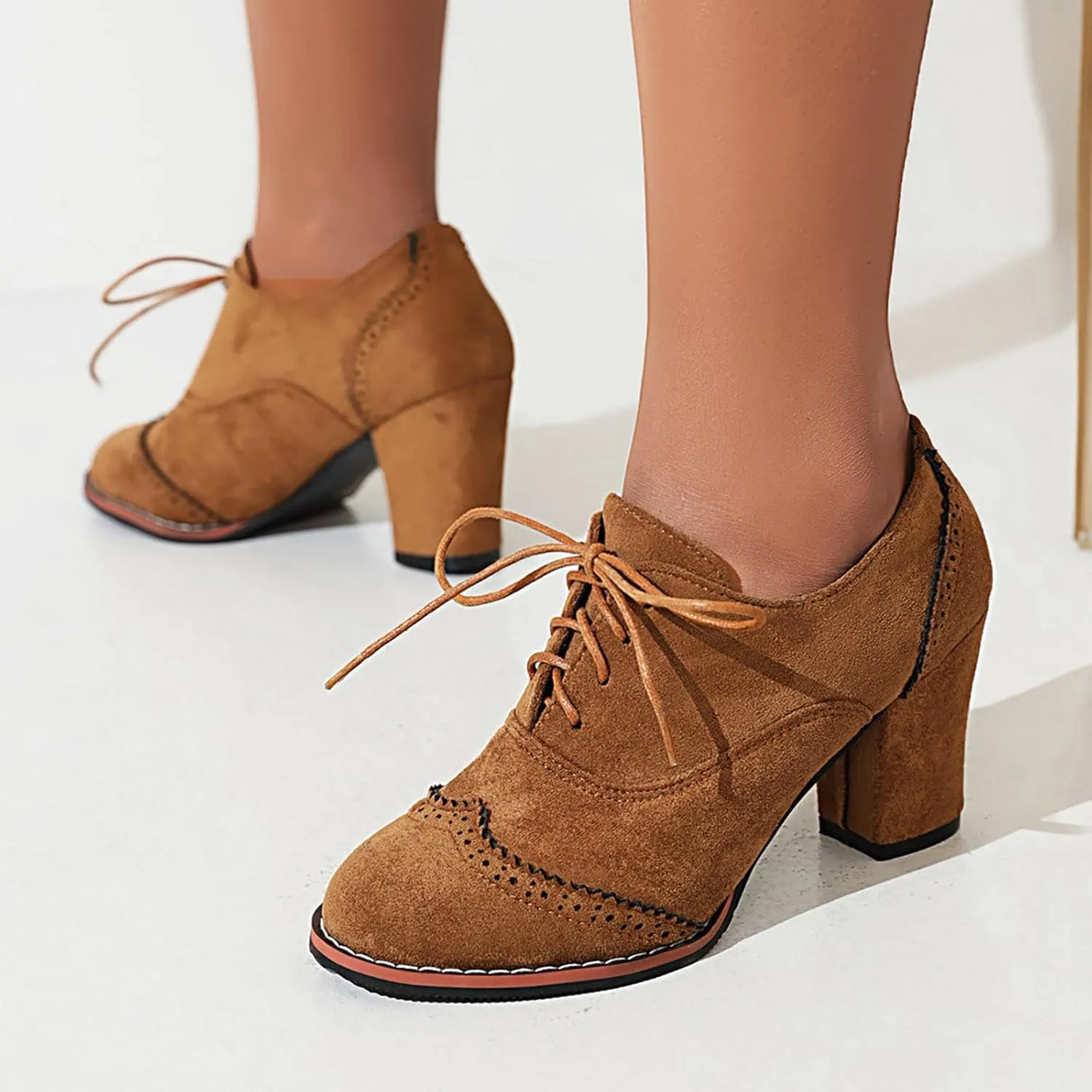 Boots for Women Chelsea Booties Low Chunky Heels Lug Sole Elastic Ankle Boots Shoes for Women Low Heel Comfortable Keen High