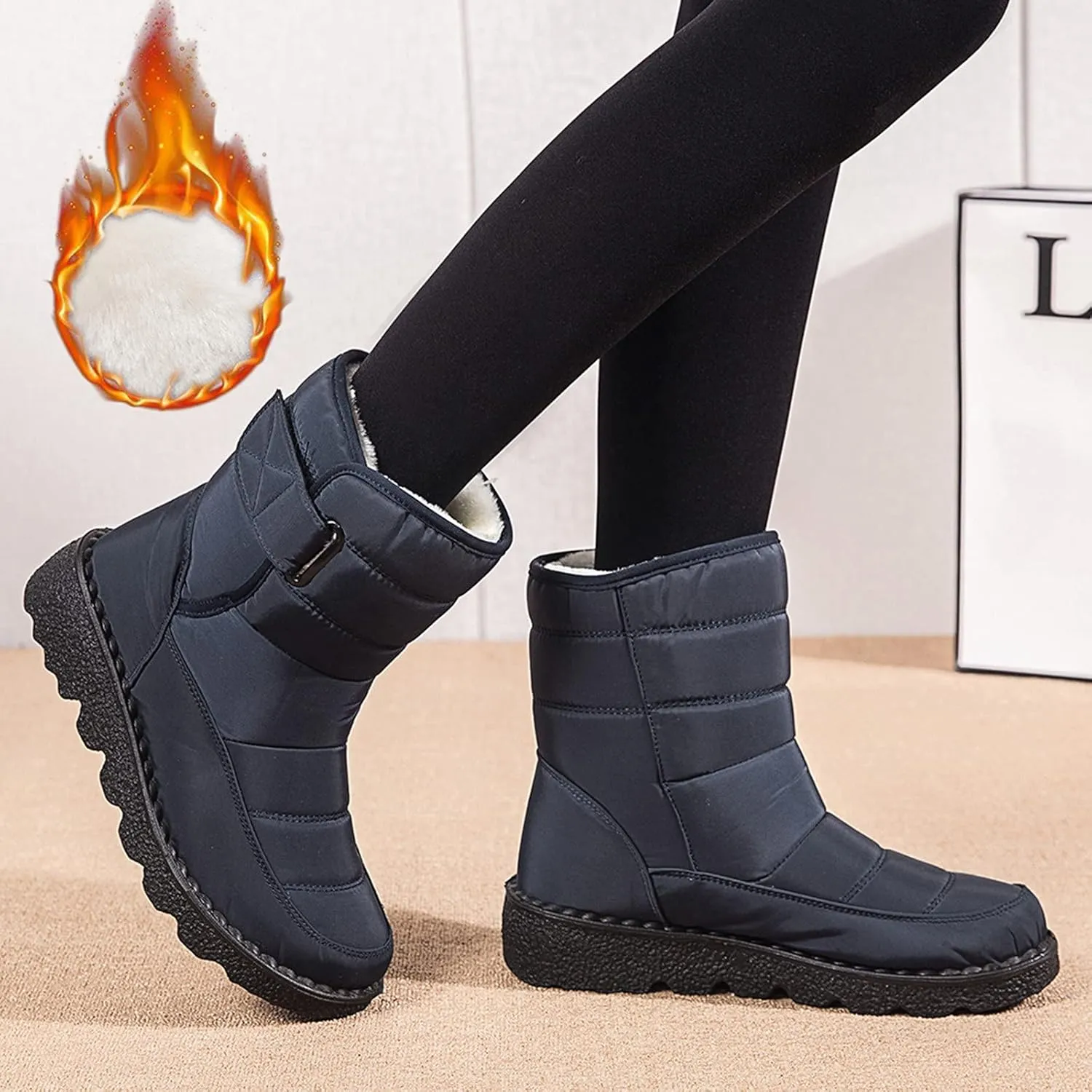 Boots Snow Winter Warm Boots Short Outdoor Bootie Shoes Girls For Women women's boots Insulated Work Boots Women
