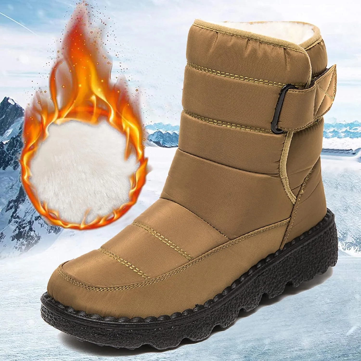 Boots Snow Winter Warm Boots Short Outdoor Bootie Shoes Girls For Women women's boots Insulated Work Boots Women