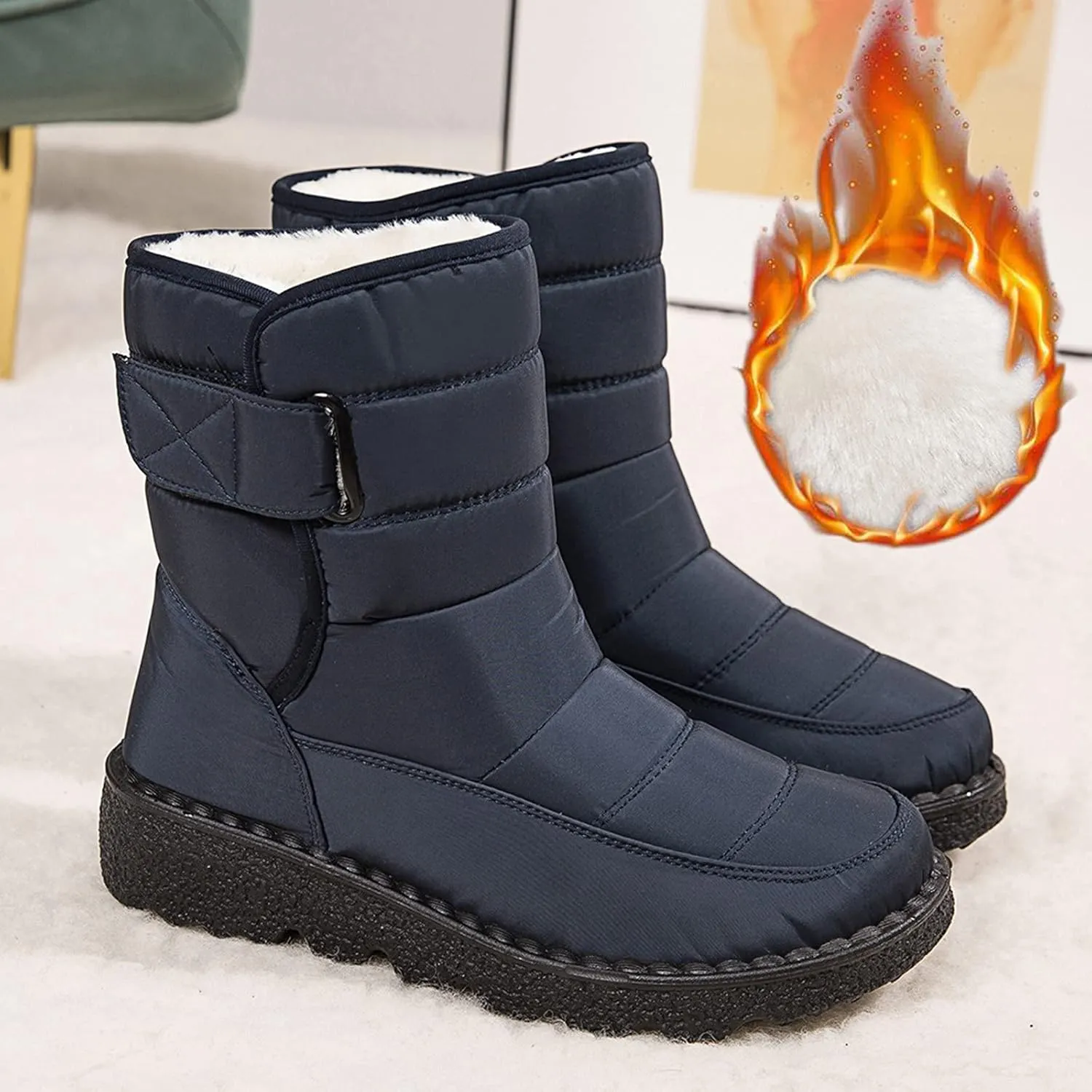 Boots Snow Winter Warm Boots Short Outdoor Bootie Shoes Girls For Women women's boots Insulated Work Boots Women