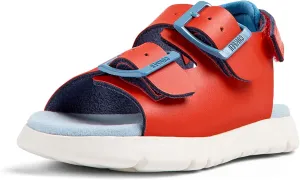 Camper Kids Kids Slingback Flat Sandal, Bright Red, 7 US Unisex Toddler