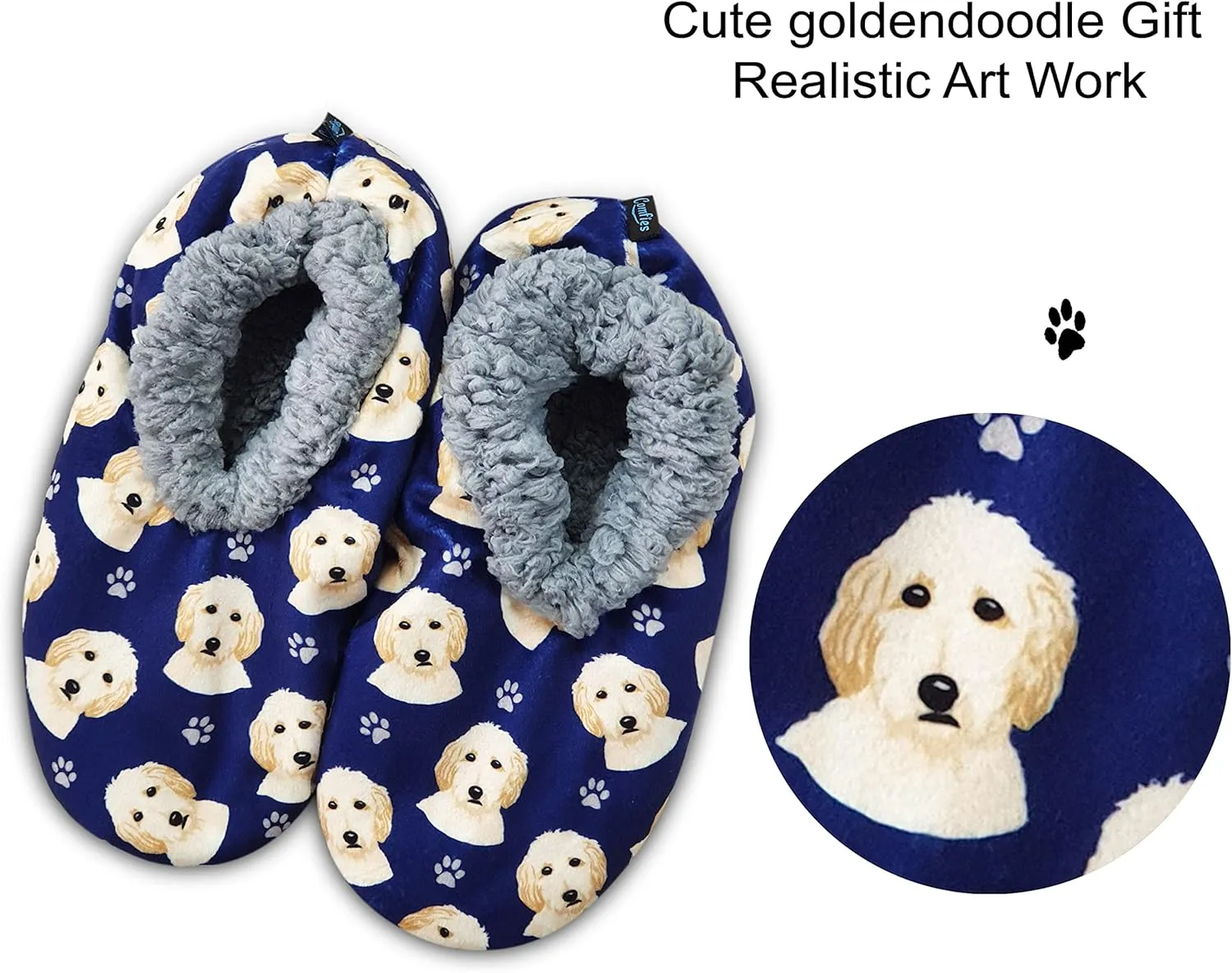 Chihuahua Super Soft Womens Slippers - One Size Fits Most - Cozy House Slippers - Non Skid Bottom - perfect for Chihuahua gifts
