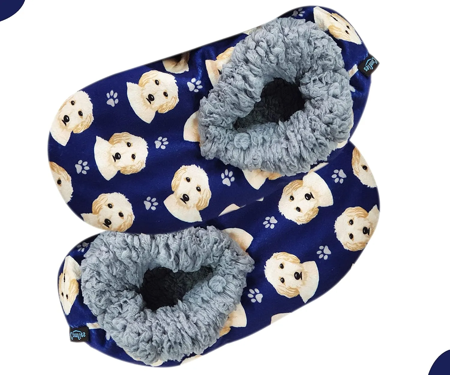 Chihuahua Super Soft Womens Slippers - One Size Fits Most - Cozy House Slippers - Non Skid Bottom - perfect for Chihuahua gifts