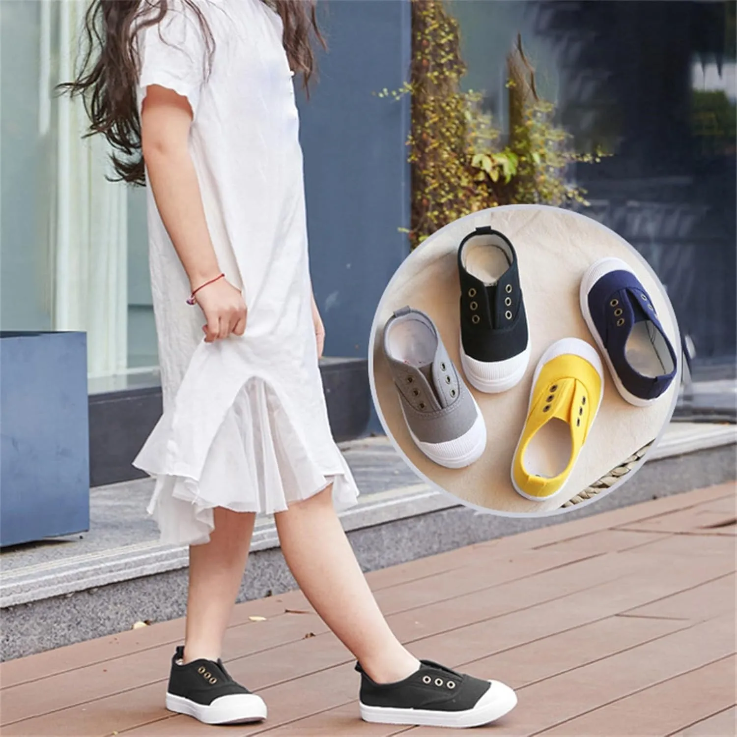 Children's Canvas Shoes Breathable Boys' and Girls' Shoes Indoor Children's Shoes Toddler Girls Running Shoes Size 13
