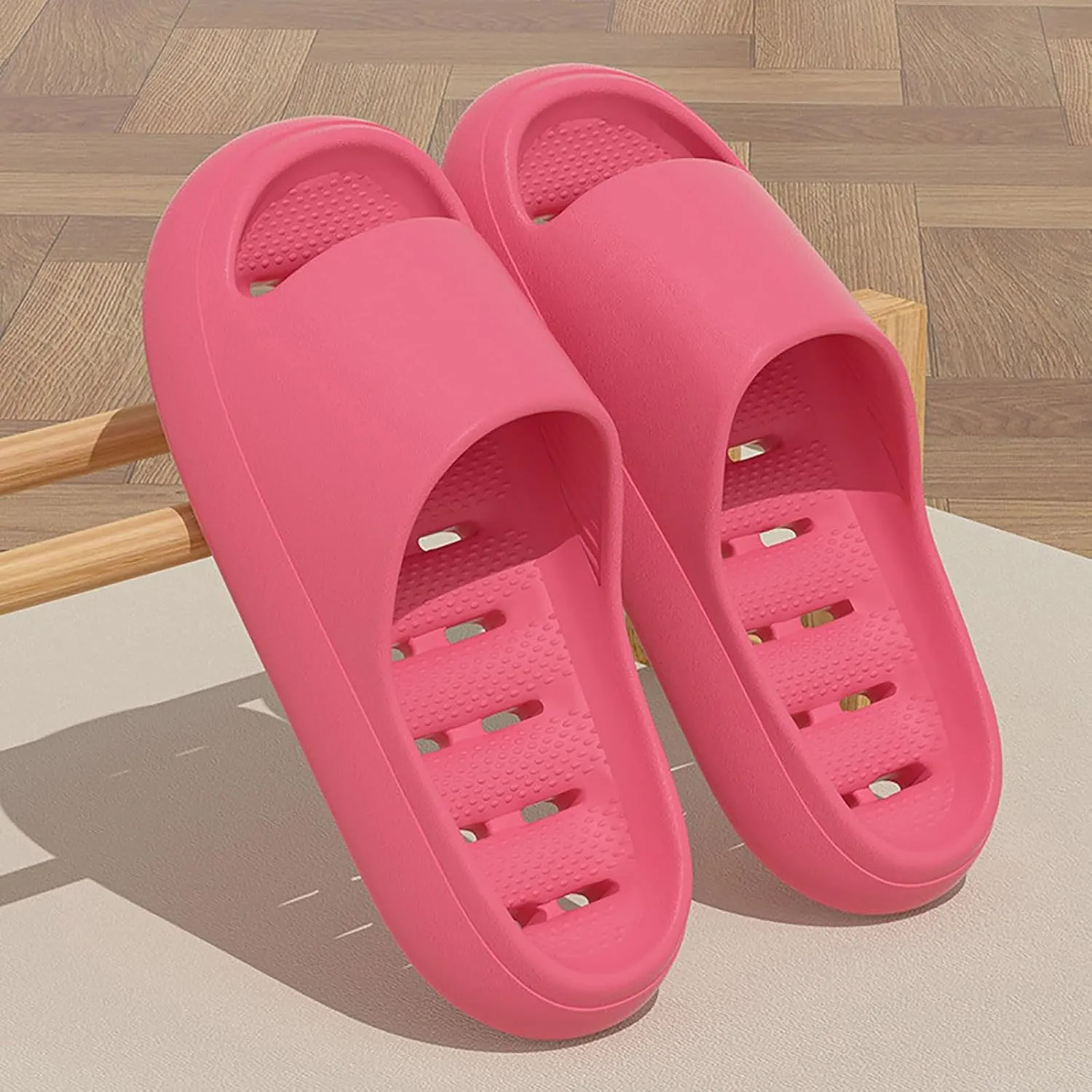 Cloud Slides Lightweight Beach Sandals Soft Sole Open Toe Slide Slippers for Bathroom House Slipper Outdoor