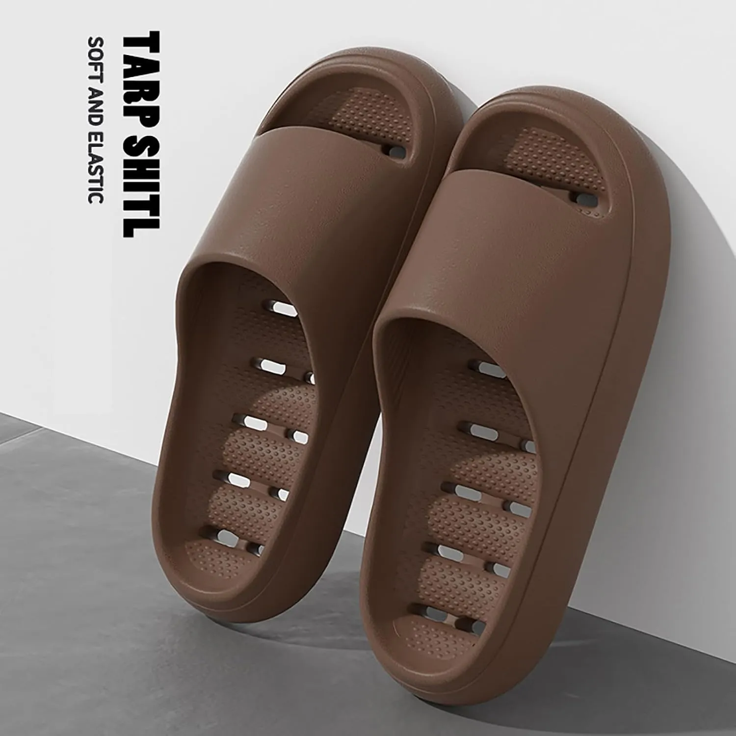 Cloud Slides Lightweight Beach Sandals Soft Sole Open Toe Slide Slippers for Bathroom House Slipper Outdoor