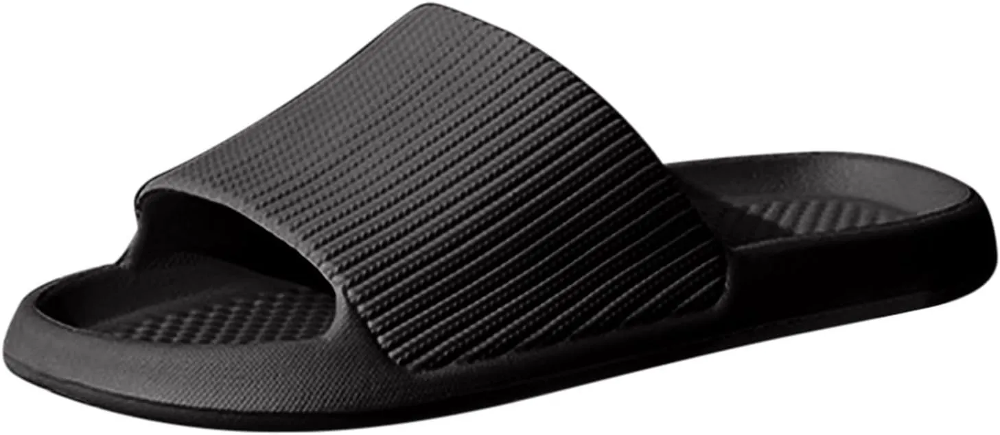 Cloud Slippers for Men Shower Shoes Women Mens Slippers Slides for Women Drainage Hole Living Room Lightweight