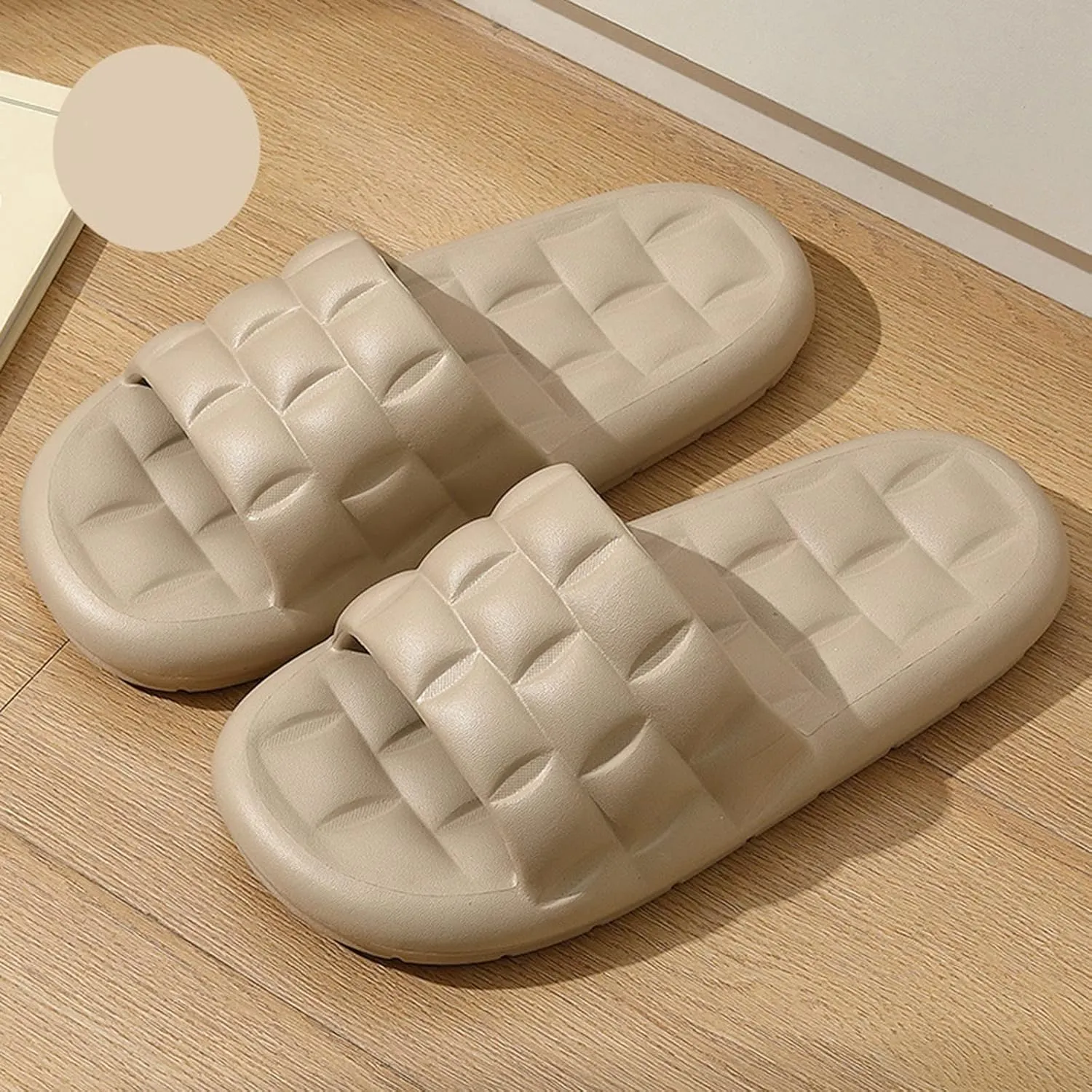 Cloud Slippers for Men Slides for Women Mens Shower Shoes Shower Shoes Women Indoor Living Room Travel Slippers