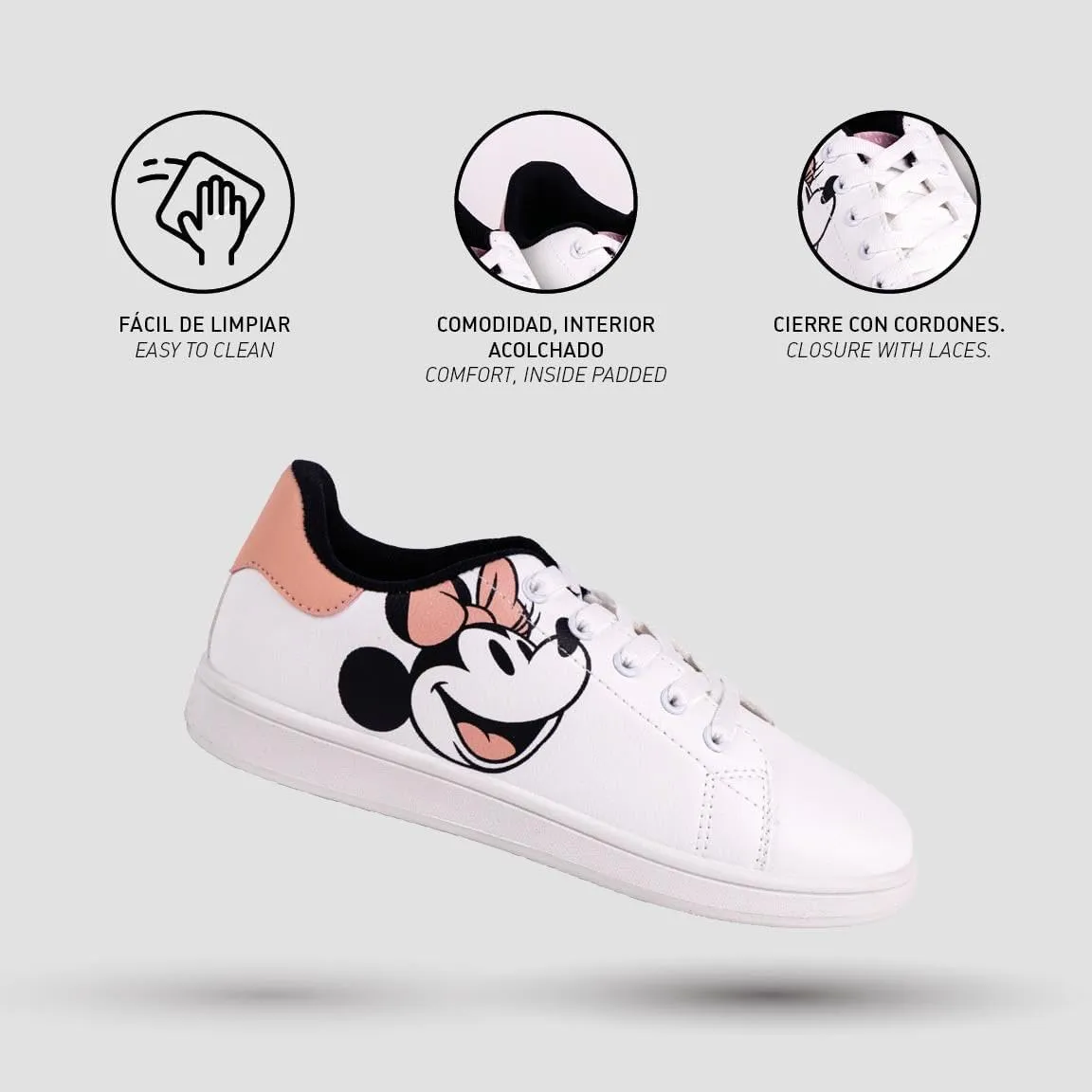 Disney Unisex Minnie Mouse Trainers