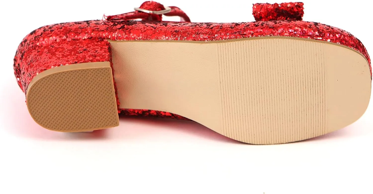 Dorothy's Ruby Red Wizard of Oz Slipper Shoes for Kids