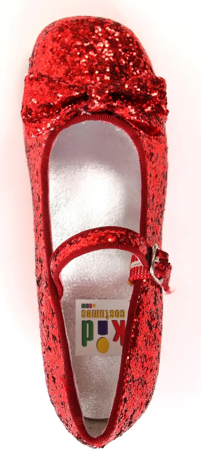 Dorothy's Ruby Red Wizard of Oz Slipper Shoes for Kids