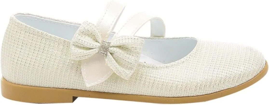 Flower Girls Mary Janes Dress Shoes Flat Birthday Wedding Footwear