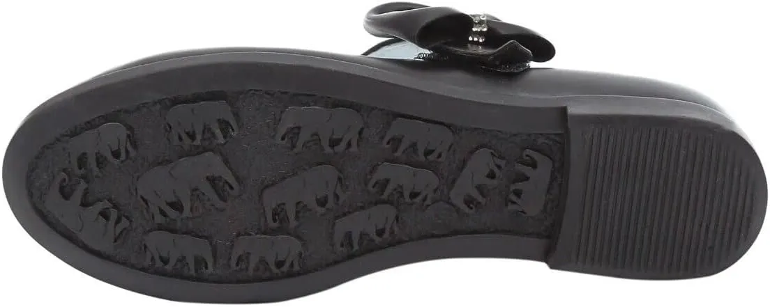 Flower Girls Mary Janes Dress Shoes Flat Birthday Wedding Footwear