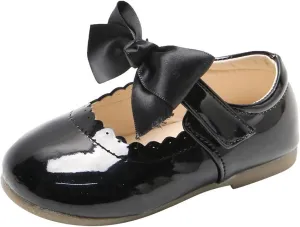 Girls Dress Shoes Anti-Scratch Leather Princess Party Shoes Schools Shoes Girls Mary Jane Ballerina Flat Shoes
