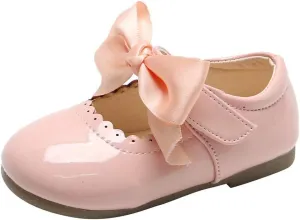 Girls Dress Shoes Anti-Scratch Leather Princess Party Shoes Schools Shoes Girls Mary Jane Ballerina Flat Shoes