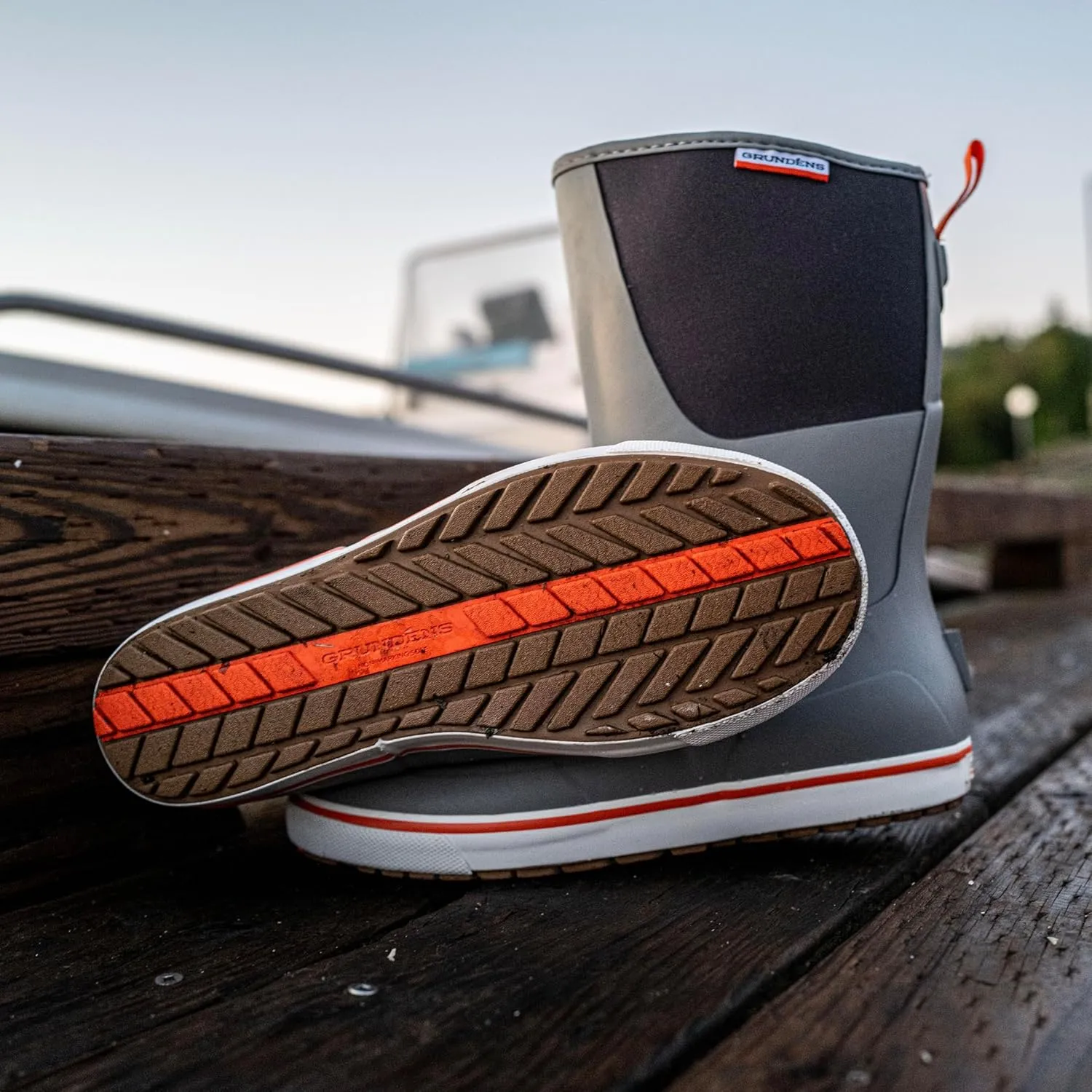 Grundns Mens 12 Deck Boot | Durable, Waterproof