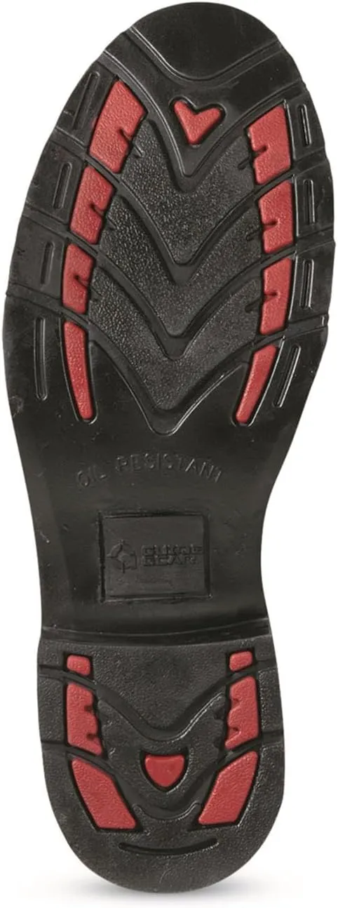 Guide Gear Men's Western Work 2.0 Waterproof Work Boots; Cowboy Rodeo Work Boots Leather Waterproof Footwear