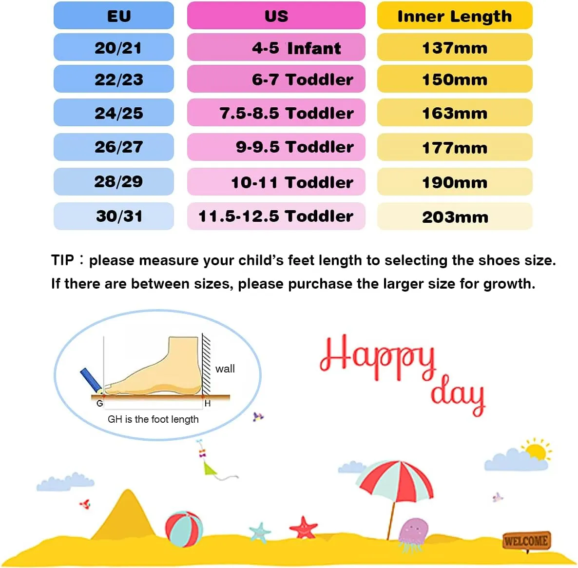 IceUnicorn Kids Girls Slide Sandals Toddler Slippers Boys Non-slip Summer Casual Beach Water Shoes for Indoor & Outdoor