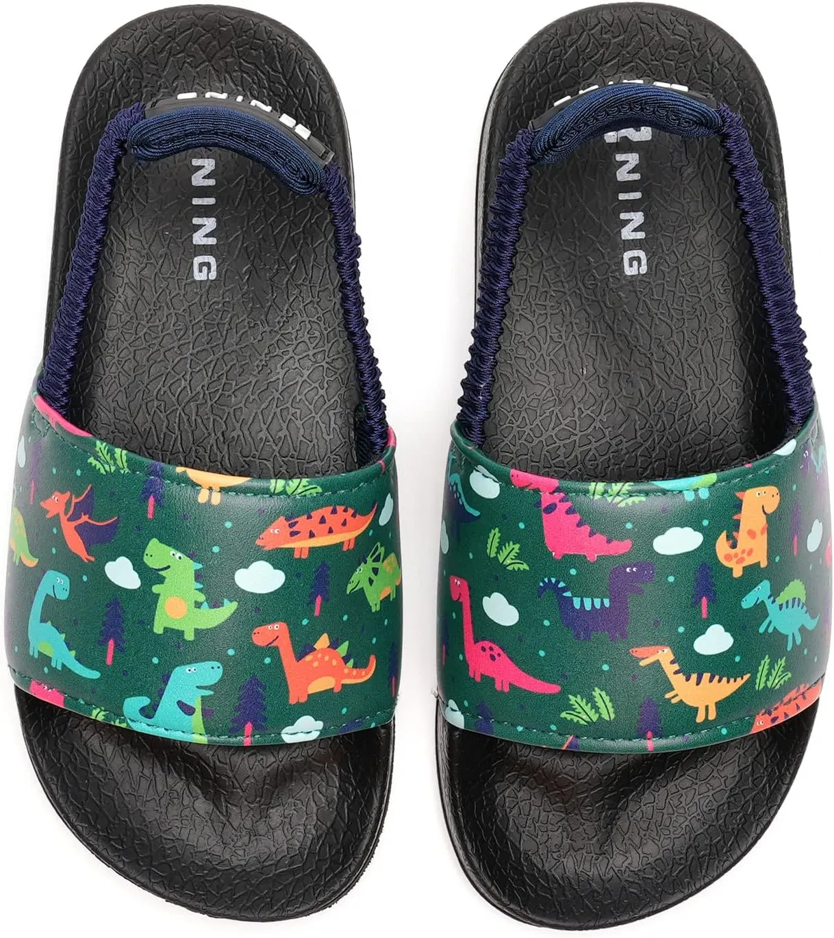 IceUnicorn Kids Girls Slide Sandals Toddler Slippers Boys Non-slip Summer Casual Beach Water Shoes for Indoor & Outdoor