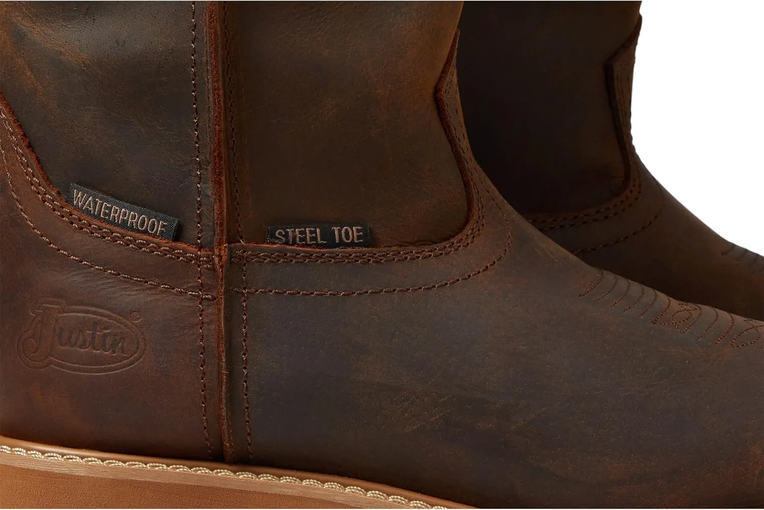 Justin Men's Buster II 11" Waterproof Work Boots