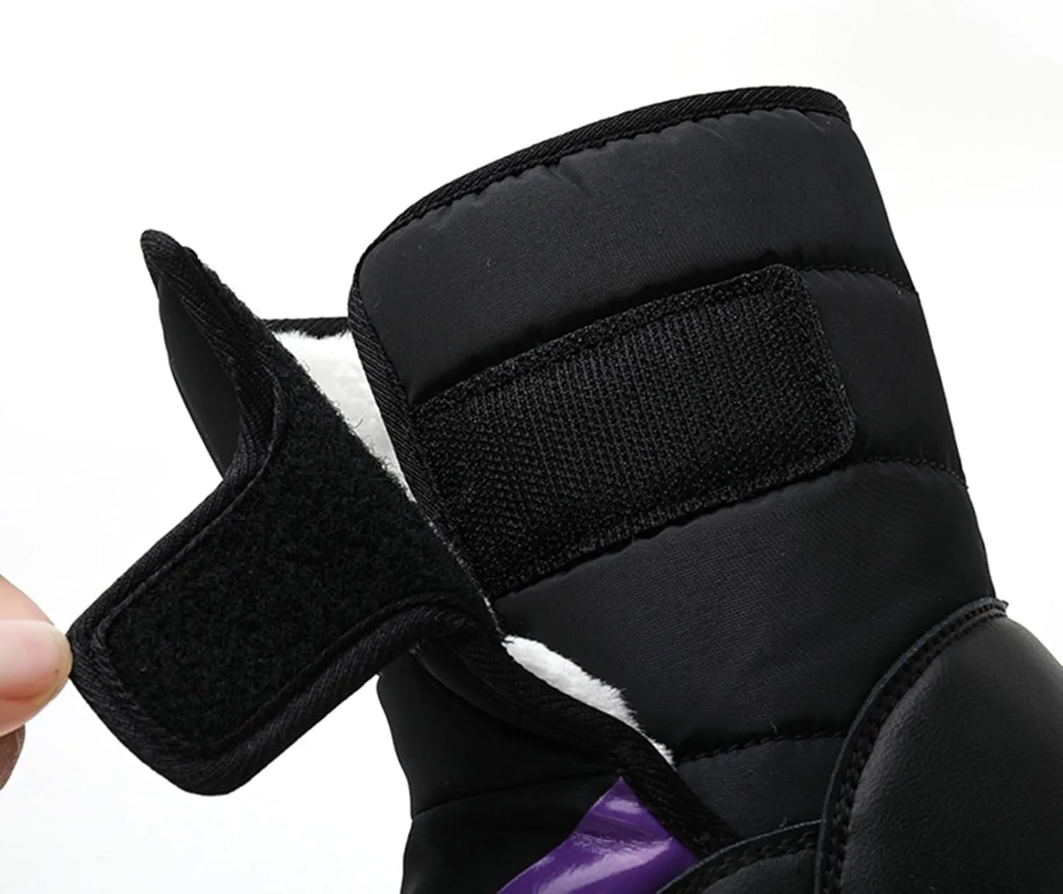 Kids Winter Snow Boots Toddler Snow Boots for Boys Girl Anti-Slip Non-Slip Faux Fur Lining Athletic Outdoor Shoes