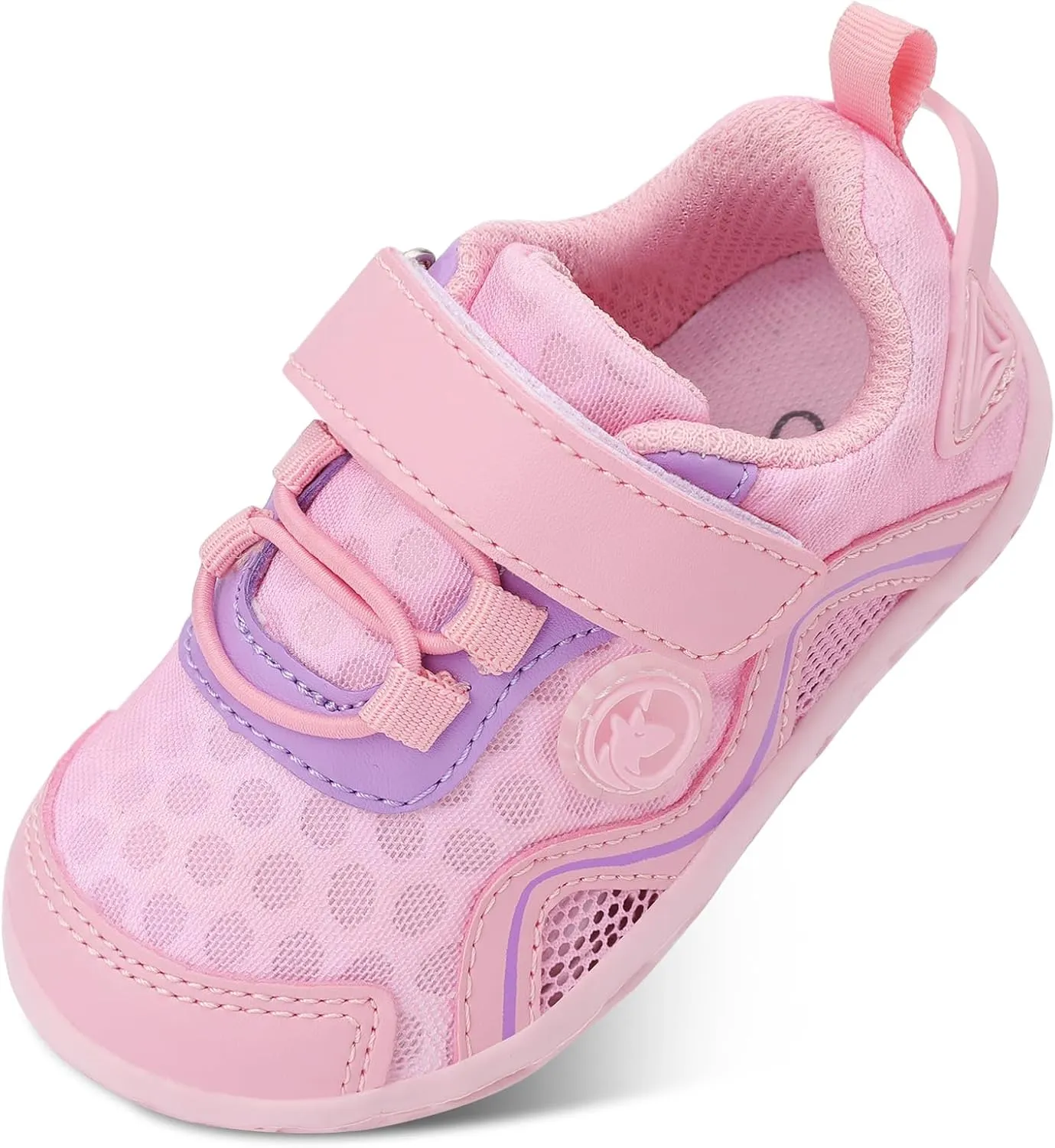 LeIsfIt Toddler Boys Girls Sneakers Kids Barefoot Walking Shoes Lightweight Mesh Tennis Shoes