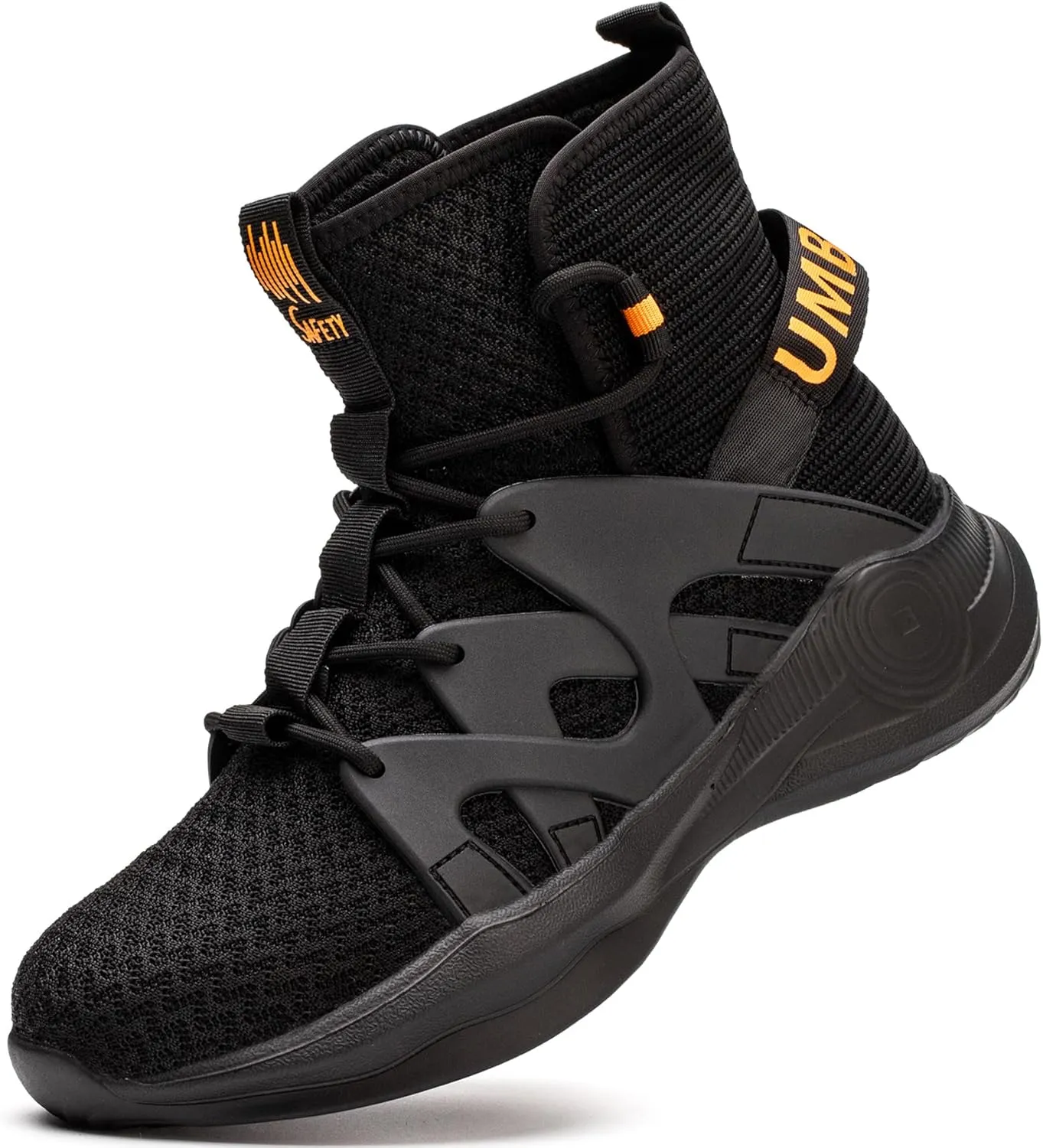 Lightweight Work Safety Steel Toe Boots, Breathable Construction Sports Tennis Footwear