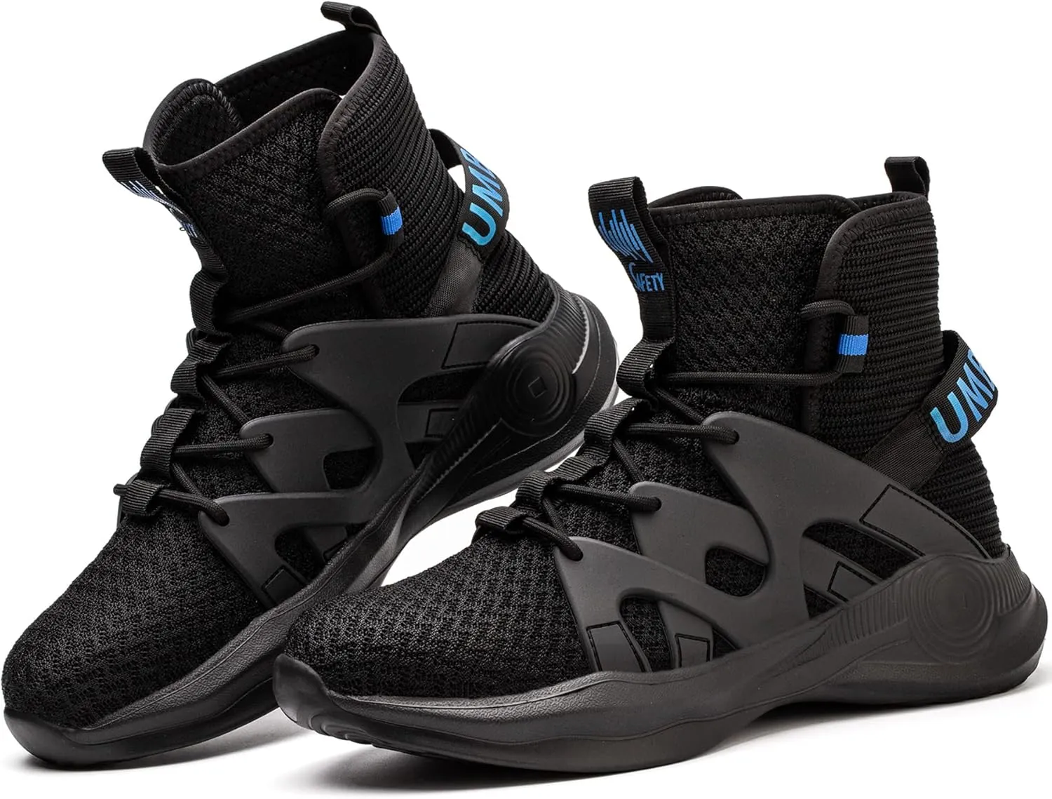 Lightweight Work Safety Steel Toe Boots, Breathable Construction Sports Tennis Footwear