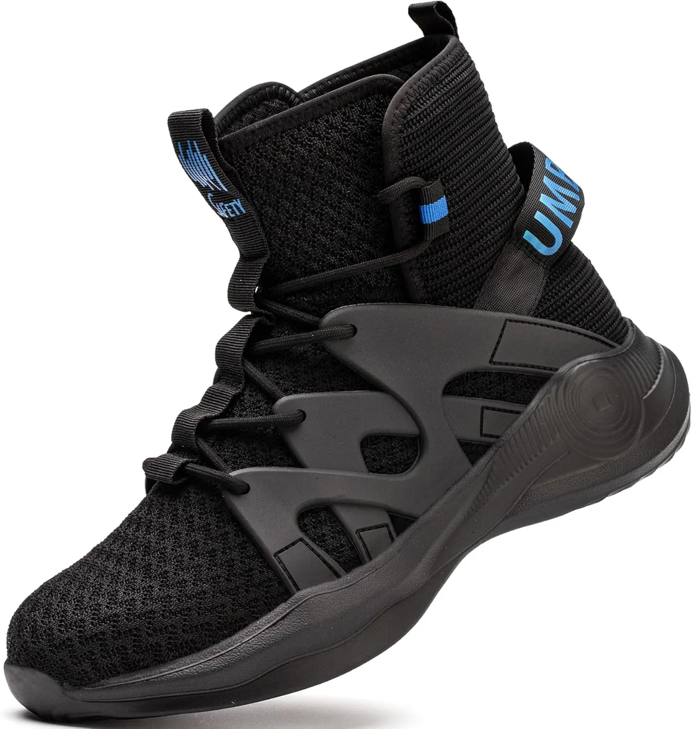 Lightweight Work Safety Steel Toe Boots, Breathable Construction Sports Tennis Footwear