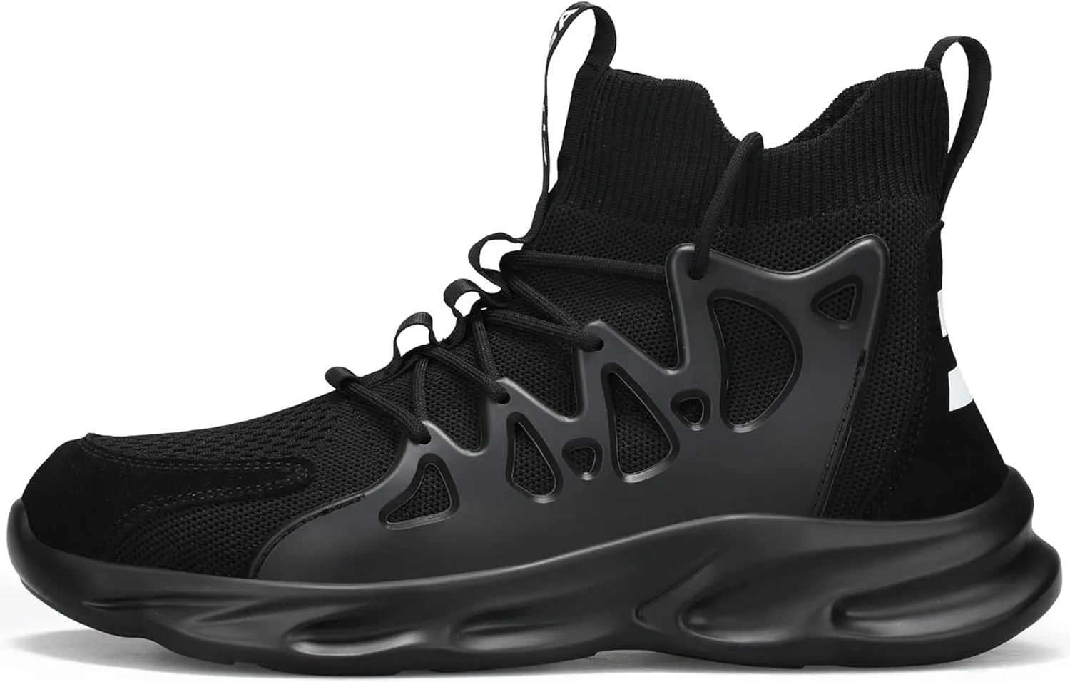 Lightweight Work Safety Steel Toe Boots, Breathable Construction Sports Tennis Footwear