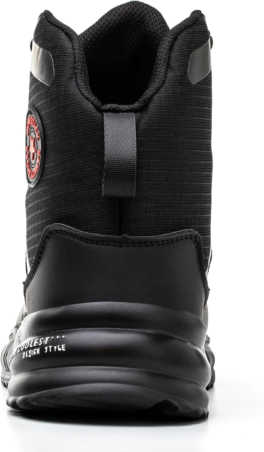Lightweight Work Safety Steel Toe Boots, Breathable Construction Sports Tennis Footwear