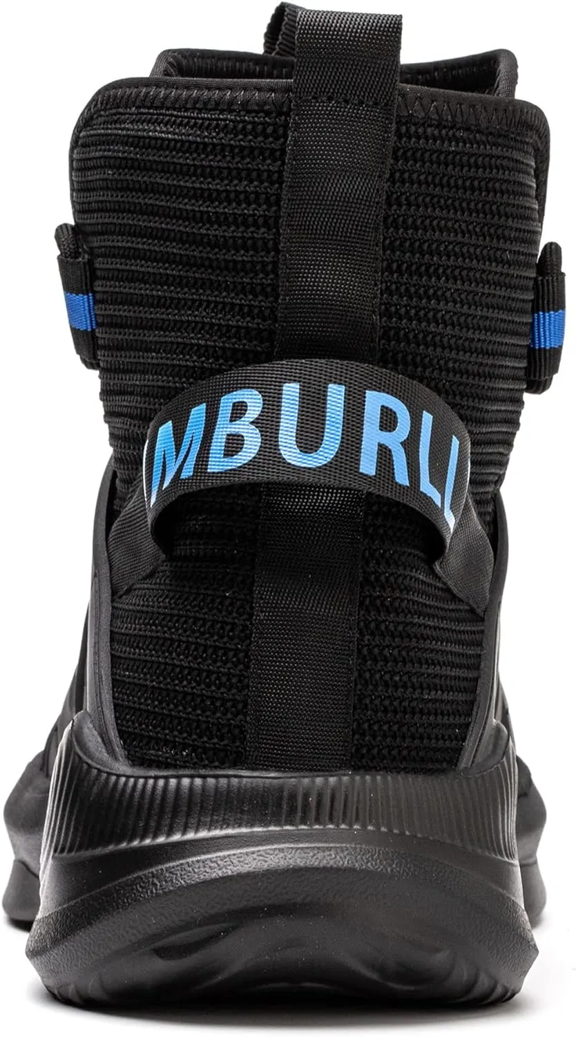 Lightweight Work Safety Steel Toe Boots, Breathable Construction Sports Tennis Footwear