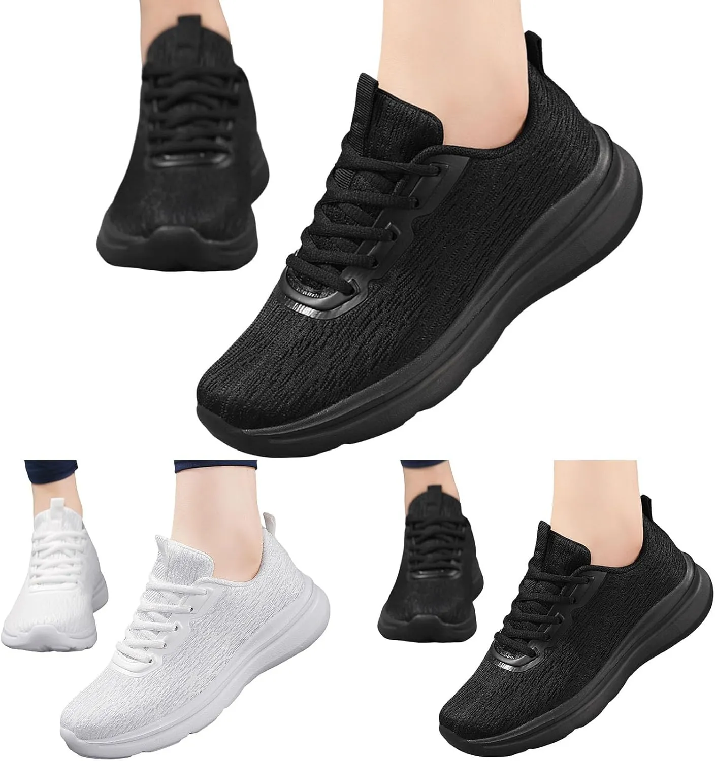 Men Sports Shoes Fashion New Pattern Simple Solid Color Couple Flat Bottom Mesh Breathable and Mens Dress Sneaker Men's Sport