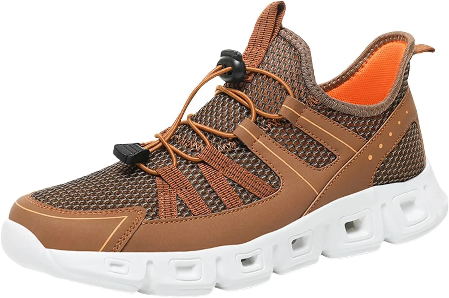 Men Sports Shoes Fashionable New Pattern Simple Pure Color Mesh Breathable Flat Bottom Elastic Air 1 '07 Mens Sneaker Men Sho