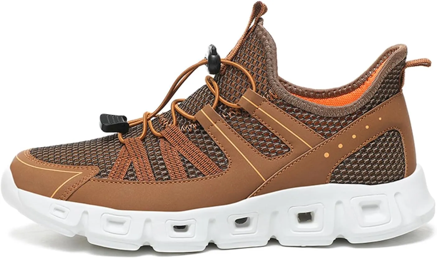 Men Sports Shoes Fashionable New Pattern Simple Pure Color Mesh Breathable Flat Bottom Elastic Air 1 '07 Mens Sneaker Men Sho