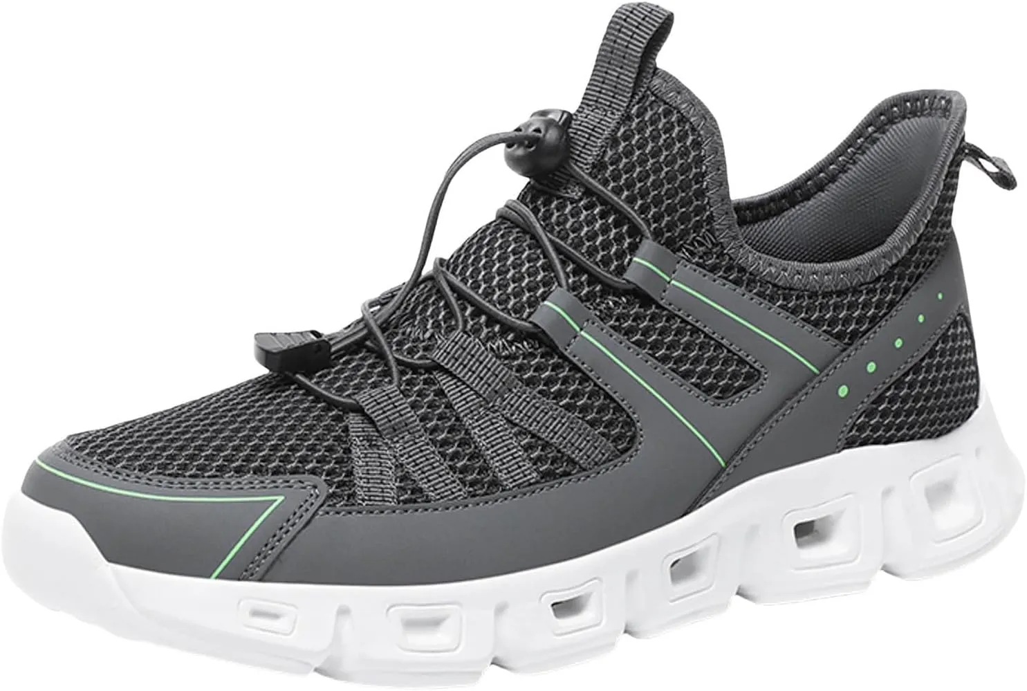Men Sports Shoes Fashionable New Pattern Simple Pure Color Mesh Breathable Flat Bottom Elastic Air 1 '07 Mens Sneaker Men Sho