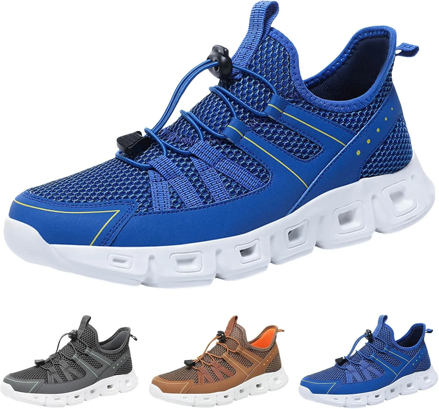 Men Sports Shoes Fashionable New Pattern Simple Pure Color Mesh Breathable Flat Bottom Elastic Air 1 '07 Mens Sneaker Men Sho